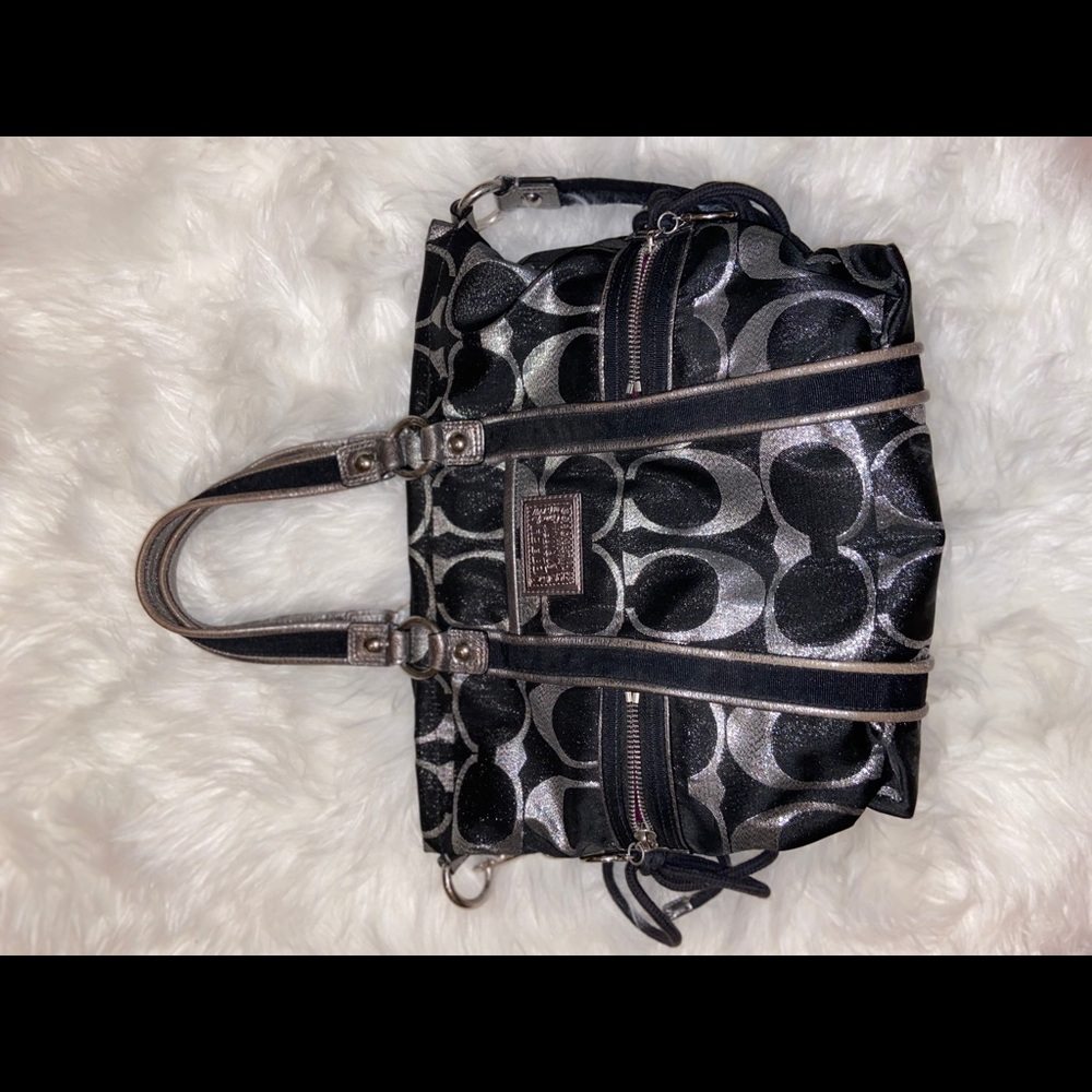 Coach Poppy Signature Sateen Spotlight Bag
